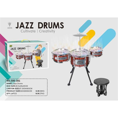 Παιδικό σετ Drums - Jazz Drums - 586-381 - 233085