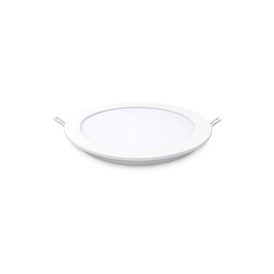 EL191001 | EL191001 | 3CCT ΧΩΝΕΥΤΑ LED PANEL 18W|IP20|3000K-4000K-6500K|1800lm|120⁰|Φ195|WHITE RAL9003 {enjoysimplicity}™