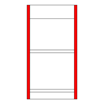 ΣΤΑΝΤ TYPE E+Y+V ΚΟΛΩΝΕΣ ΠΛΑΙΝΕΣ (ΖΕΥΓ 2ΤΕΜ.)