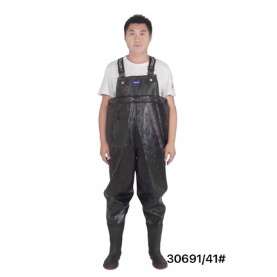 Αδιάβροχη φόρμα εργασίας με γαλότσα - Νο.45-XXL - 830482