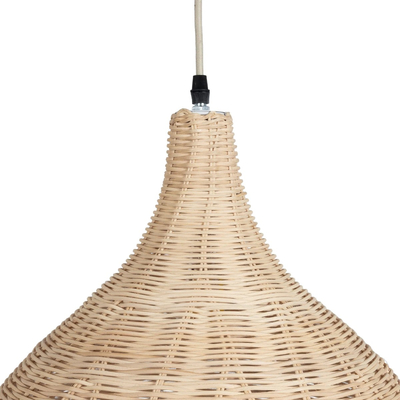 kelvo® BAHAMAS KLV-102-0002 Κρεμαστό Φωτιστικό Οροφής για Λάμπα με Ντουί E27 AC 220-240V IP20 - Μπεζ - Μ45 x Π45 x Υ47cm