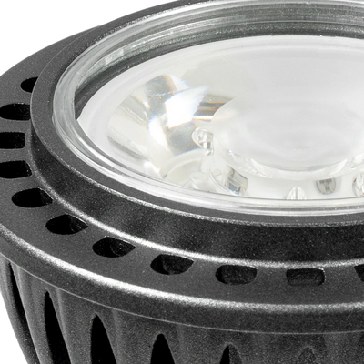 kelvo® KYRON 3° KLV-103-0001 Σποτ GU10 MR16 LED 3W 300lm CRI (Ra) ≥ 90 3° AC 220-240V IP20 Ultra Θερμό Λευκό 1800K Dimmable - CREE XPE Chip - Γκρι Ανθρακί Ματ - Μ5 x Π5 x Υ6cm - 3 Χρόνια Εγγύηση