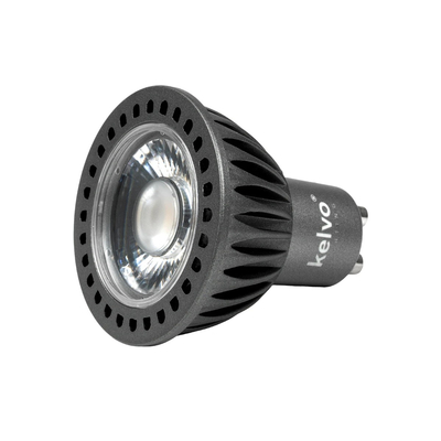 kelvo® KYRON DTW 36° KLV-103-0013 Σποτ GU10 MR16 LED 7W 770lm CRI (Ra) ≥ 90 36° AC 220-240V IP20 Θερμό Λευκό Dimmable με λειτουργία Dim-to-Warm 3000K→1800K - Bridgelux COB Chip - Γκρι Ανθρακί Ματ - Μ5 x Π5 x Υ5.7cm - 3 Χρόνια Εγγύηση