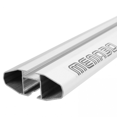 MENABO ΜΠΑΡΕΣ ΟΡΟΦΗΣ ΑΛΟΥΜΙΝΙΟΥ LINCE XL SILVER 135 cm ΣΕ ΑΣΗΜΙ ΧΡΩΜΑ ΓΙΑ Ford Mondeo III Station Wagon 5 doors 2010>2014 ΜΕ FLUSH RAILS - 2 ΤΕΜ (8880/MB)