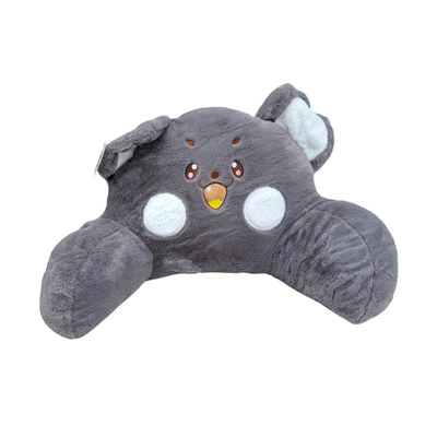 Μαξιλάρι πλάτης λούτρινο - 55cm - 571216 - Grey