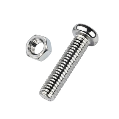Βίδα σταυρός με παξιμάδι - 5mmx50mm+M5 - Σετ 12 πακέτα των 9 τεμαχίων - 202168