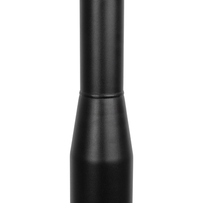 GLOBOSTAR® STILO GLB-103-0022 Στύλος/Κολώνα για Φωτιστικό Πλατείας/Πάρκου/Κήπου - Μαύρο Ματ - Μ21 x Π21 x Υ290cm - 3 Χρόνια Εγγύηση