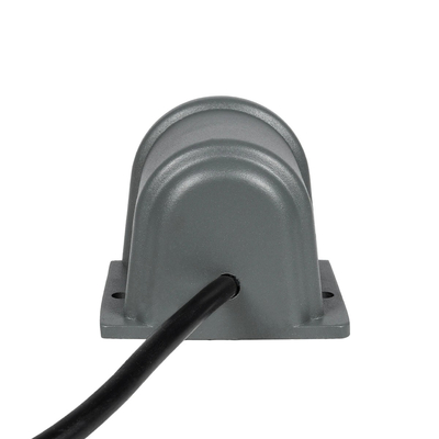 GLOBOSTAR® FLOODORA GLB-103-0030 Προβολέας Σποτ Wall Washer LED 3W 270lm 5° AC 220-240V Αδιάβροχο IP65 Θερμό Λευκό 2700K - Sanan SMD Chip - Γκρι Ανθρακί Ματ - Μ6.5 x Π5.5 x Υ5cm - 3 Χρόνια Εγγύηση
