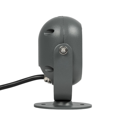 GLOBOSTAR® FLOODIS GLB-103-0031 Προβολέας Σποτ Wall Washer LED 4W 360lm 24° AC 220-240V Αδιάβροχο IP65 Θερμό Λευκό 2700K - Sanan SMD Chip - Γκρι Ανθρακί Ματ - Μ7 x Π5 x Υ11cm - 3 Χρόνια Εγγύηση