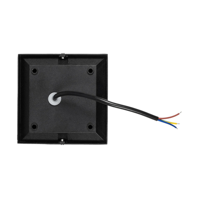 GLOBOSTAR® STEPINI GLB-103-0035 Φωτιστικό Σκαλοπατιού / Διαδρόμου LED 3W 270lm 45° AC 220-240V Αδιάβροχο IP65 Θερμό Λευκό 2700K - Sanan SMD Chip - Μαύρο Ματ - Μ11.5 x Π3 x Υ11.5cm - 3 Χρόνια Εγγύηση