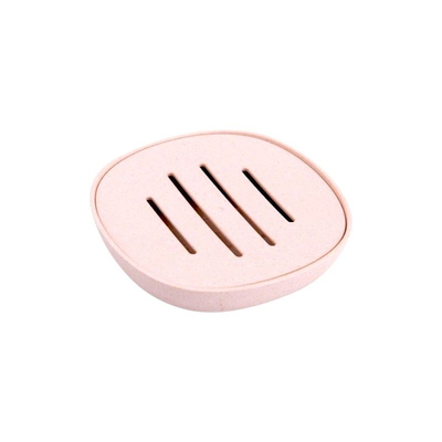 Σαπουνοθήκες μπάνιου πλαστικές - Σετ 9pcs - Light Pink - 21628