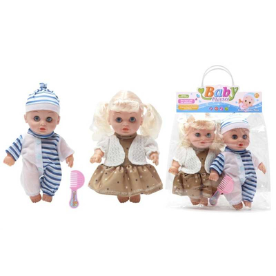 Σετ κούκλες mini με αξεσουάρ - 2pcs - 0812-2636 - 917418