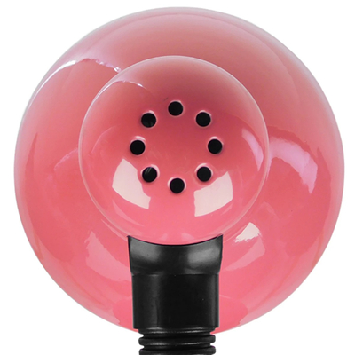 GLOBOSTAR® STUDENT GLB-102-0011 Μοντέρνο Επιτραπέζιο Φωτιστικό Πορτατίφ με Ντουί 1 x E27 AC 220-240V IP20 - Ροζ & Μαύρο - Μ14 x Π14 x Υ32cm