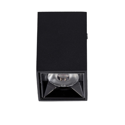 kelvo® LUMINAR KLV-101-0323 Φωτιστικό Downlight Σποτ LED 3W 405lm 36° AC 220-240V IP20 Θερμό Λευκό 2700K - Osram SMD Chip & TÜV SÜD Driver - Μαύρο Ματ - Μ4.2 x Π4.2 x Υ6.6cm - 5 Χρόνια Εγγύηση