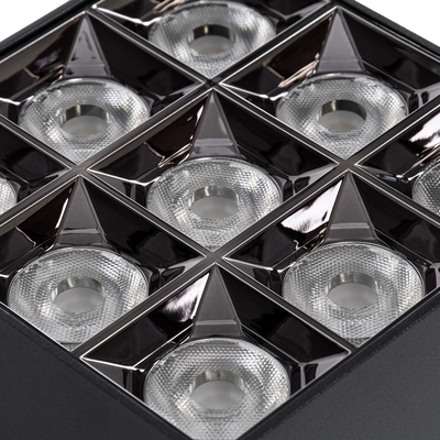kelvo® LUMINAR KLV-101-0341 Φωτιστικό Downlight Σποτ LED 30W 4200lm 36° AC 220-240V IP20 Φυσικό Λευκό 4500K - Osram SMD Chip & TÜV SÜD Driver - Μαύρο Ματ - Μ12 x Π12 x Υ6.6cm - 5 Χρόνια Εγγύηση