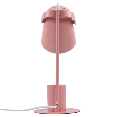 Focus Desk Pink - Επιτραπέζιο Μονόφωτο E27 Μοντέρνο Μέταλλο Ροζ Καμπάνα - Μ12 x Π15 x Υ38cm