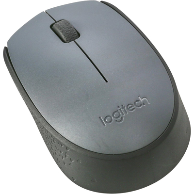 Logitech MK235 - Ασύρματο Σετ Πληκτρολόγιο & Ποντίκι USB - Αγγλικό US - Μαύρο