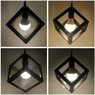 VenCore Cube 6089-10002 - Φωτιστικό Οροφής Μονόφωτο Κρεμαστό Μαύρο Μεταλλικό - Μοντέρνο Σχέδιο με Βάση-Ντουί 1xE27