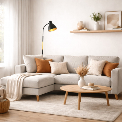 VenCore Orin Gold 6091-20018 - Μοντέρνο Επιδαπέδιο Φωτιστικό Μονόφωτο Χρυσό Αλουμίνιο και Χρυσό Καπέλο με Βάση-Ντουί 1xE27 - Φ23 x Υ150cm