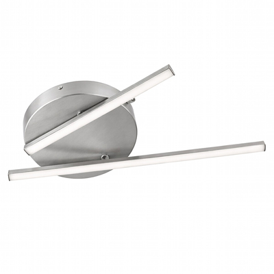VenCore Crossline Silver 7741-20015 - Μοντέρνο Φωτιστικό Οροφής Πλαφονιέρα LED 32W Ασημί Αλουμίνιο με Ρυθμιζόμενο CCT Λευκό - Ημέρας - Θερμό - Χειρισμός CCT μέσω Διακόπτη On-Off - Φ50 x Υ6cm