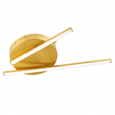 VenCore Crossline Gold 7741-20016 - Μοντέρνο Φωτιστικό Οροφής Πλαφονιέρα LED 32W Χρυσό Αλουμίνιο με Ρυθμιζόμενο CCT Λευκό - Ημέρας - Θερμό - Χειρισμός CCT μέσω Διακόπτη On-Off - Φ50 x Υ6cm