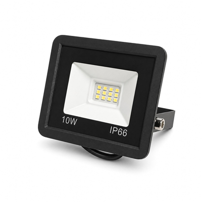 VenCore 9010-50003 - Floodlight LED 10W 120° 185-265V WW - Προβολέας LED Slim Series VenCore 120° Μοίρες 10 Watt 185-265 Volt 900 Lumens - Αδιάβροχος IP66 - Θερμό Λευκό 3000K - Μ11.2xΠ9xΥ2.5cm