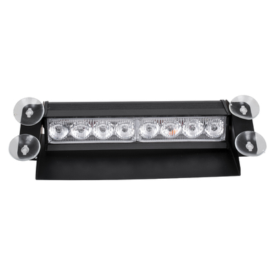 VenCore 6855-10008 - Μπάρα LED για Παρμπρίζ Αυτοκινήτου με Βεντούζες και Φωτισμό Έκτακτης Ανάγκης Διπλού Χρώματος Κόκκινο-Μπλε 12V