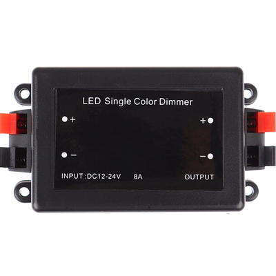 VenCore 6613-10001 - RF Dimmer 12-24V with Remote One Color - Ασύρματο RF Dimmer 12-24 Volt με Χειριστήριο - Μονού Χρώματος - 12 Volt 96 Watt & 24 Volt 192 Watt Μέγιστο Φορτίο