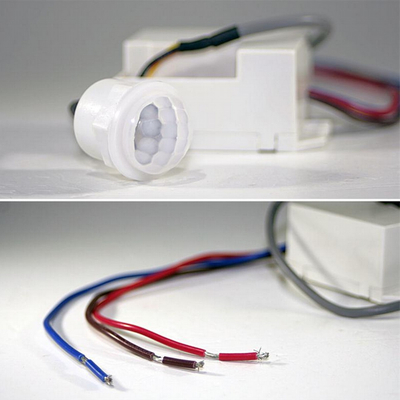 VenCore 3368-10002 - Mini IR Moving Sensor 230V 4A - Mini Ανιχνευτής Κίνησης PIR 360° Μονού Χρώματος Μέγιστη Εμβέλεια 6 Μέτρα 230 Volt 800 Watt Μέγιστο Φορτίο