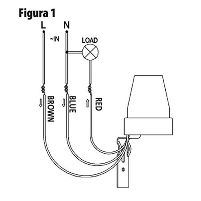 VenCore 3368-10007 - IP65 Day-Night Sensor 230V Max 16A - Ανιχνευτής Μέρας-Νύχτας 360° Αδιάβροχος IP65 230 Volt 16 Ampere Μέγιστο Φορτίο