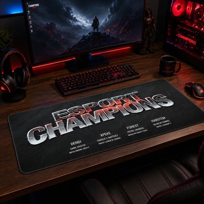 VenCore 2793-10024 - XXL Gaming Mousepad Μοντέλο GUANJUN με Διαστάσεις Μ900 x Π400 x Υ3mm
