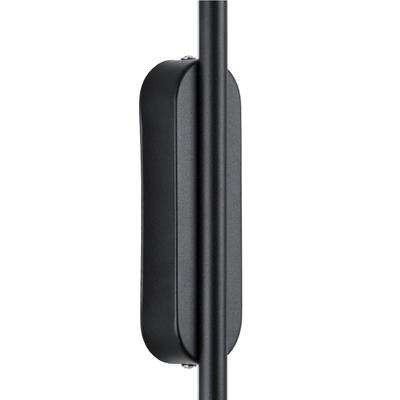 VenCore Linear Wide 6093-20004 - Μοντέρνο Επιτοίχιο Δίφωτο LED 18W Μαύρο Αλουμίνιο 120CM με Ρυθμιζόμενο CCT Λευκό - Ημέρας - Θερμό - Χειρισμός CCT μέσω Διακόπτη On-Off