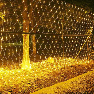 VenCore 7042-10006 - Fairy LED Net Lights 6x4m 672 LED 2200K - Χριστουγεννιάτικο Δίχτυ με Διάφανο Καλώδιο 36W 230V 6x4m με 672 LED Θερμό Λευκό 2200K IP65 Αδιάβροχη