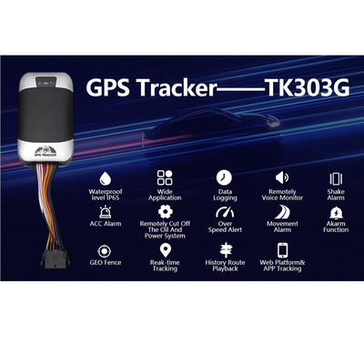 VenCore 5689-10001 - GPS Tracker TK303G-2G - Συσκευή Δορυφορικού Εντοπισμού Θέσης Οχήματος με Ασύρματο Χειριστήριο Coban GPS Tracker TK303G