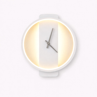 VenCore Chronor White 6093-20084 - Μοντέρνο Επιτοίχιο Φωτιστικό Απλίκα LED 12W Λευκό Αλουμίνιο με Ρυθμιζόμενο CCT Λευκό - Ημέρας - Θερμό - Χειρισμός CCT μέσω Διακόπτη On-Off