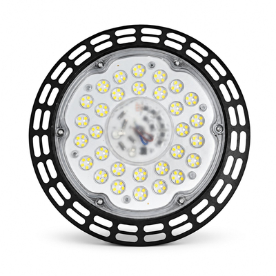 VenCore 6407-50007 - LED High Bay UFO 100W CW - Φωτιστικό Βιομηχανικού Τύπου Καμπάνα High Bay UFO LED 100 Watt 230 Volt 180° 14000 Lumens Ψυχρό Λευκό 6000K - Φ24 x Υ8cm