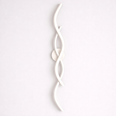 VenCore Serelis White 6093-20143 - Μοντέρνο Επιτοίχιο Φωτιστικό Απλίκα LED 100CM 14W Λευκό Αλουμίνιο με Ρυθμιζόμενο CCT Λευκό - Ημέρας - Θερμό - Χειρισμός CCT μέσω Διακόπτη On-Off