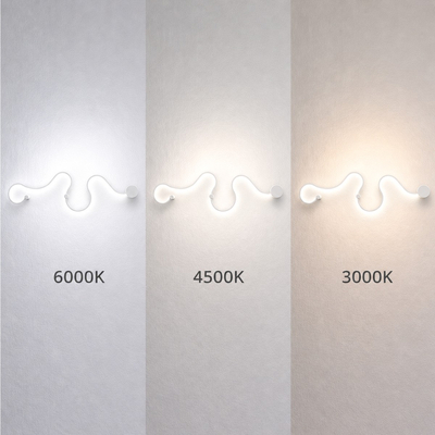 VenCore Nexora White 6093-20078 - Μοντέρνο Επιτοίχιο Φωτιστικό Απλίκα LED 38W Λευκό Αλουμίνιο με Ρυθμιζόμενο CCT Λευκό - Ημέρας - Θερμό - Χειρισμός CCT μέσω Διακόπτη On-Off - Μ120 x Π33 x Υ6cm