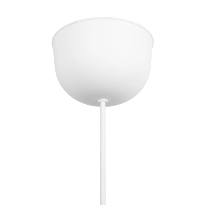 GLOBOSTAR® BASIL 204-0197 Μοντέρνο Κρεμαστό Φωτιστικό Οροφής με Ντουί 1 x E27 AC 220-240V IP20 - Μπεζ & Χρυσό - Μ30 x Π30 x Υ20cm