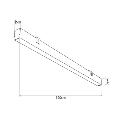 kelvo® ORION KLV-101-0364-V3 Γραμμικό Φωτιστικό Τοίχου / Απλίκα LED 72W 7200lm 120° AC 220-240V IP20 Ρυθμιζόμενο Λευκό CCT με Χειριστήριο από 2700K έως 6000K Dimmable - Lumileds SMD Chip - Χρυσό Πλατίνα - Μ120 x Π5 x Υ7cm - 3 Χρόνια Εγγύηση