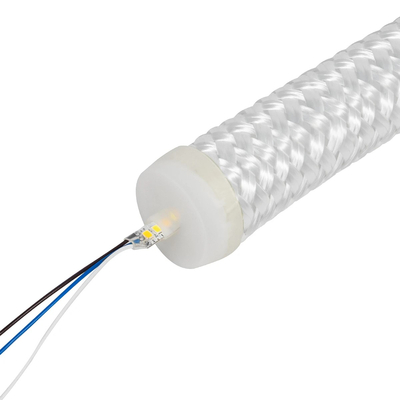 kelvo® GLOWFLEX KLV-101-0516 Ταινία Neon Flex με Πλεκτή Υφασμάτινη Επένδυση LED 14W/m 1400lm/m 360° DC 24V Αδιάβροχο IP65 504 x SMD2835 Chip/m Ρυθμιζόμενο Λευκό CCT από 2700K έως 6000K Dimmable - Lumileds SMD Chip - Μ1000 x Π3.5 x Υ3.5cm - Ρολό 10 Μέτρων - 6 Χρόνια Εγγύηση