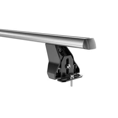 Menabo - Σετ Μπάρες Οροφής Αλουμινίου τύπου Omega M Silver Για BMW Serie 1 (E87) 09/2004 > 08/2011 5πορτο Hatchback Μήκος 112cm - 1 σετ. (10490/MB+13460/MB)