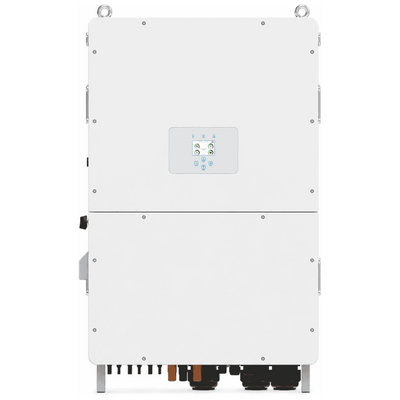 Υβριδικός inverter 125kW Deye SUN-125K-SG02HP3-EU-GM10 τριφασικός HV λευκό IP65