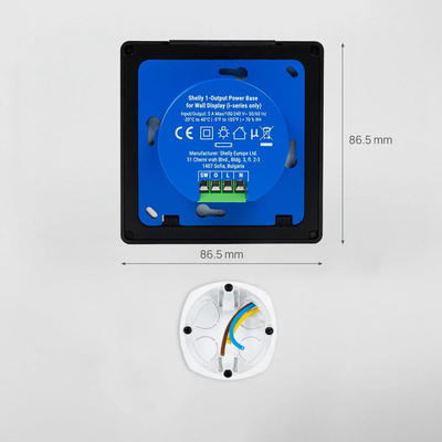 3800238073039 | Shelly Wall Display X1i Black - EAN 3800238073039