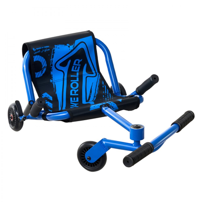 VEVOR Ride on Scooter 68 kg Swing Side-to-Side για εκπληκτική οδήγηση Μπλε, για ηλικίες 4+, Powered by Zig-Zag Motion, Ride on παιχνίδι με 3 ρυθμιζόμενα μήκη, Μοχλός φρένου, Σκληρή επιφάνεια για εσωτερικούς και εξωτερικούς χώρους