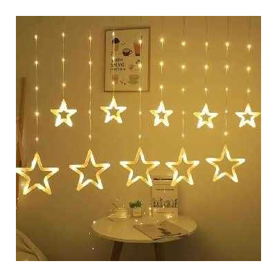 Χριστουγεννιάτικα φώτα LED - Κουρτίνα - 3m/10 - 272315 - Warm White