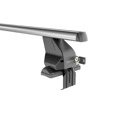 MENABO Ολοκληρωμένο Σετ Μπάρες Οροφής Αλουμινίου OMEGA L 130 cm Σε Ασημί Χρώμα για Toyota C-HR 5 doors 2023> - 2 τεμ. (9660/MB+13470/MB)