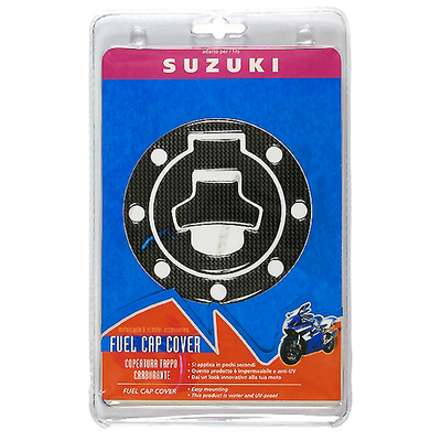 ΑΥΤΟΚΟΛΛΗΤΟ ΤΑΠΑΣ ΒΕΝΖΙΝΗΣ CARBON SUZUKI (7 ΤΡΥΠΕΣ)