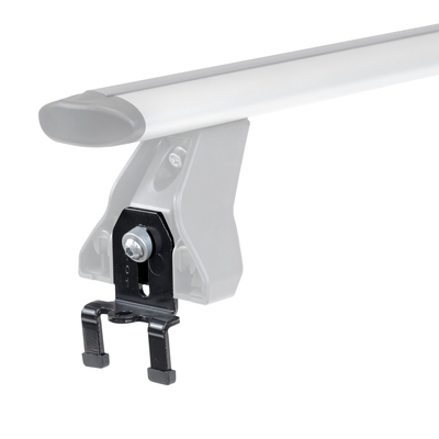 MENABO Ολοκληρωμένο Σετ Μπάρες Οροφής Αλουμινίου OMEGA PLUS L 130 cm Σε Ασημί Χρώμα για Hyundai i20 (BC3) i20N 5 doors 2020> - 2 τεμ. (9810/MB+14730/MB)