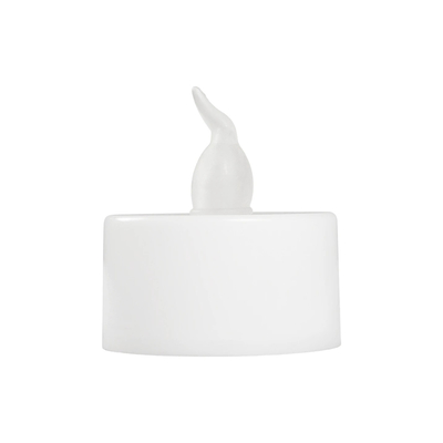 GLOBOSTAR® EVERFLAME 79550 Διακοσμητικό Κερί Ρεσώ LED 0.3W 15lm 120° DC 3V 1 x CR2032 Μπαταρία IP20 Θερμό Λευκό 2700K - Μ3.6 x Π3.6 x Υ3.9cm - 1 Χρόνο Εγγύηση